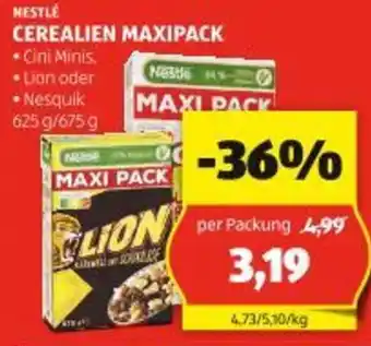 Hofer Cerealien maxipack Angebot