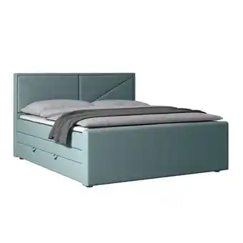 Möbelix Boxspringbett Lima 180x200 cm Blau Angebot