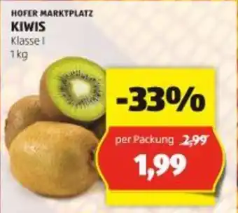 Hofer Kiwis Angebot