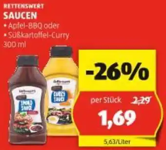 Hofer Rettenswert saucen Angebot