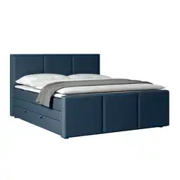 Möbelix Boxspringbett Bologna 180x200 cm Blau Angebot