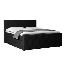 Möbelix Boxspringbett Porto 180x200 cm Schwarz Angebot