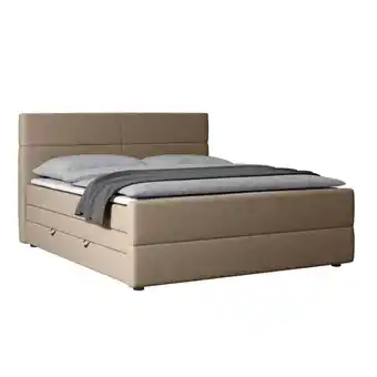 Möbelix Boxspringbett Verona 180x200 cm Beige Angebot