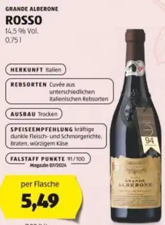 Hofer Grande alberone rosso Angebot