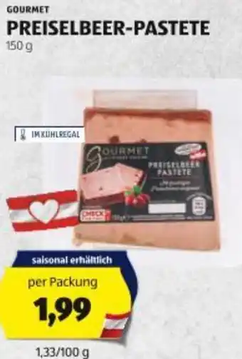 Hofer Preiselbeer-pastete Angebot