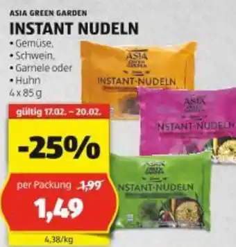 Hofer Instant nudeln Angebot