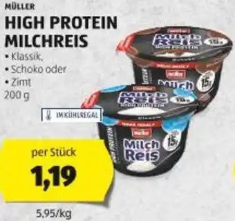 Hofer High protein milchreis Angebot