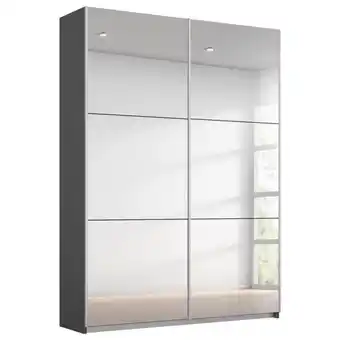 Möbelix Schwebetürenschrank Reflect inkl. Inneneinteilung, 2 Körbe Angebot
