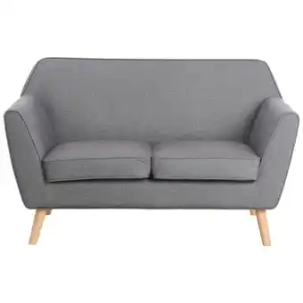 Möbelix 2-Sitzer-Sofa Lara Dunkelgrau Leinenoptik Angebot