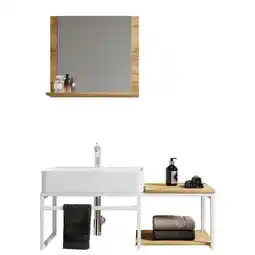 Möbelix Badezimmer 3--teilig. Waschplatz 'bitila 100' Angebot