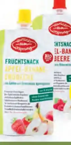 Hofer Zurück zum Ursprung Bio-Fruchtsnack Angebot