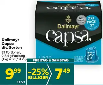 Billa Dallmayr Capsa Angebot