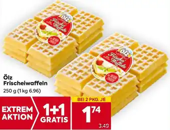 Billa Ölz Frischeiwaffeln Angebot