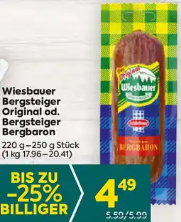 Billa Wiesbauer Bergsteiger Original od. Bergsteiger Bergbaron Angebot