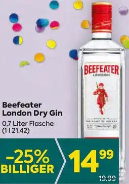 Billa Beefeater London Dry Gin Angebot