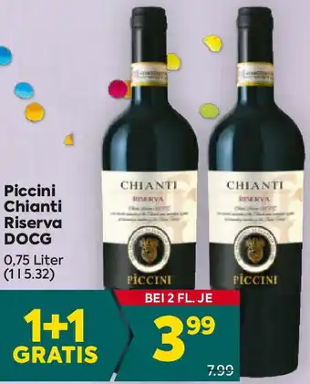 Billa Piccini Chianti Riserva DOCG Angebot