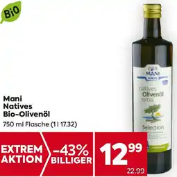 Billa Bio-Olivenöl Angebot