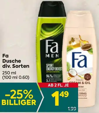 Billa Dusche Angebot