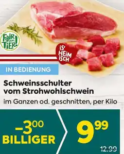 Billa Schweinsschulter vom Strohwohlschwein Angebot