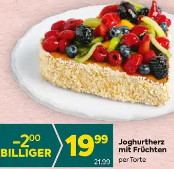 Billa Joghurtherz mit Früchten Angebot