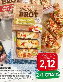 Eurospar Spar Hütten Brote Angebot