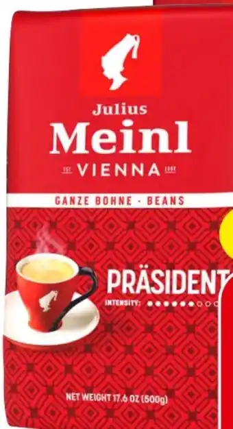 Eurospar Julius Meinl Präsident Angebot