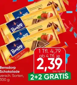 Eurospar Bensdorp Schokolade Angebot