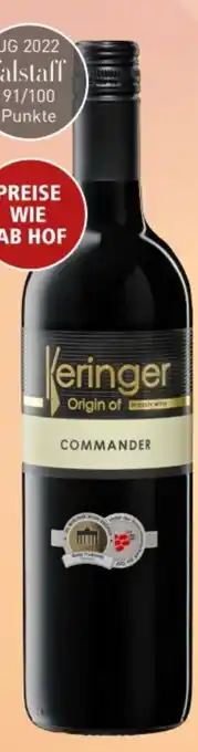 Interspar Weingut Keringer Sankt Laurent Commander Angebot