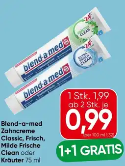 Eurospar Blend-a-Med Zahncreme Classic Angebot