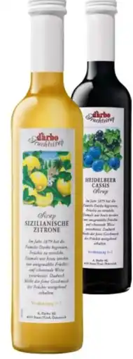 Interspar Darbo Sirup Angebot