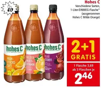 Interspar Hohes C Fruchtsaft Angebot