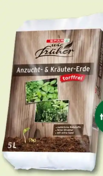 Interspar SPAR wie früher Anzucht-Kräuter-Erde Angebot