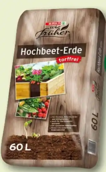 Interspar SPAR wie früher Hochbeeterde Angebot