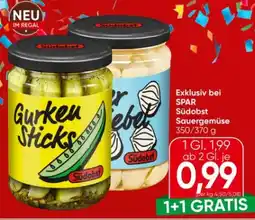 Spar Südobst Sauergemüse Angebot