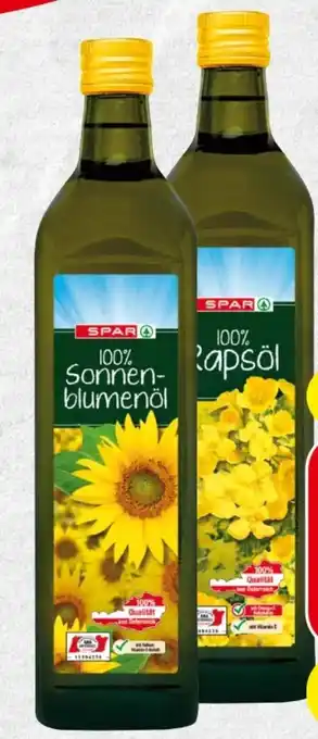 Spar Spar Rapsöl Angebot