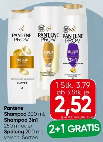 Spar Pantene Pro-V Shampoo Angebot