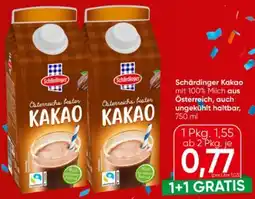 Spar Schärdinger Kakao Angebot