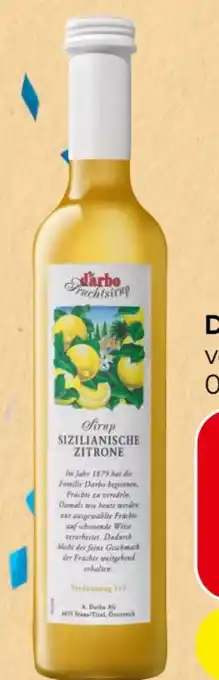 Spar Darbo Sirup Angebot