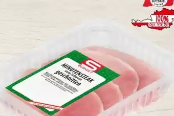 Spar S Budget Schweine Minutensteak Angebot