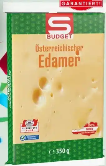 Spar S Budget Edamer Angebot