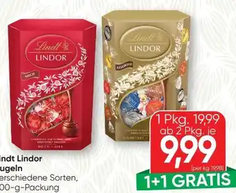 SPAR Gourmet Lindt Lindor Kugel Angebot