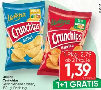 SPAR Gourmet Lorenz Crunchips Angebot