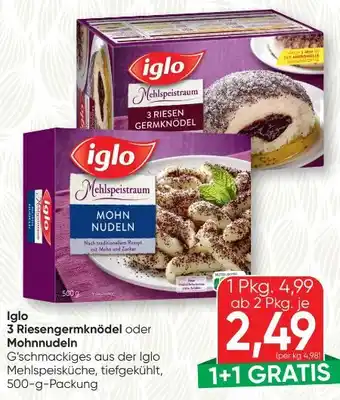 SPAR Gourmet Iglo Riesengermknödel Angebot