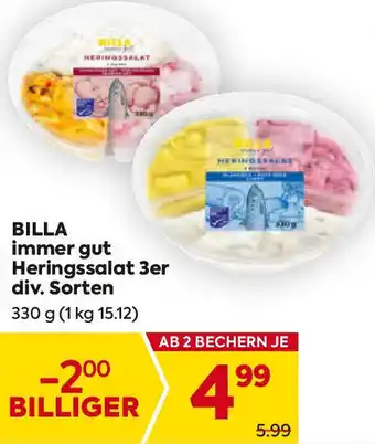 Billa Heringssalat Angebot