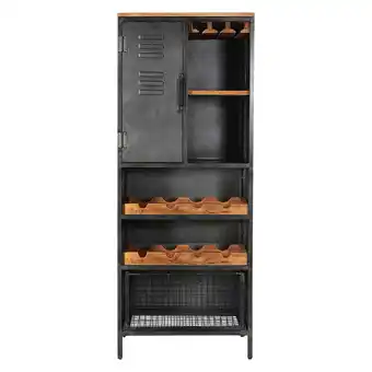 Möbelix Barschrank Montana B: 72 cm Schwarz Angebot