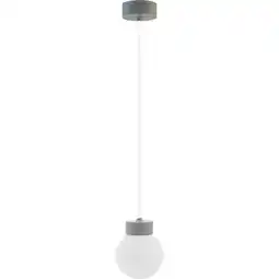 Möbelix Hängeleuchte 8570136 Barrel-Orb 1 - Grau Angebot