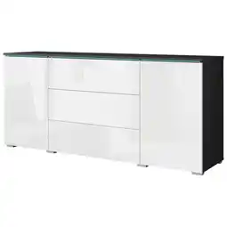 Möbelix Sideboard Vera 150 Anthrazit/Weiss Angebot