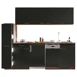 Möbelix Einbauküche Küchenblock Möbelix Oliver Singleküche 225 cm Angebot