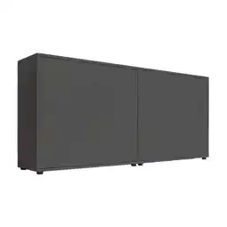 Möbelix Sideboard Mailand 2 B: 158 cm Anthrazit Angebot