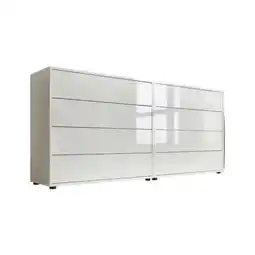 Möbelix Sideboard Mailand 1 B: 158 cm Weiß Angebot